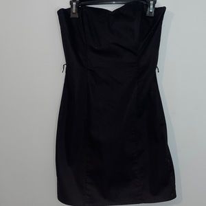 Black H&M Strapless Dress